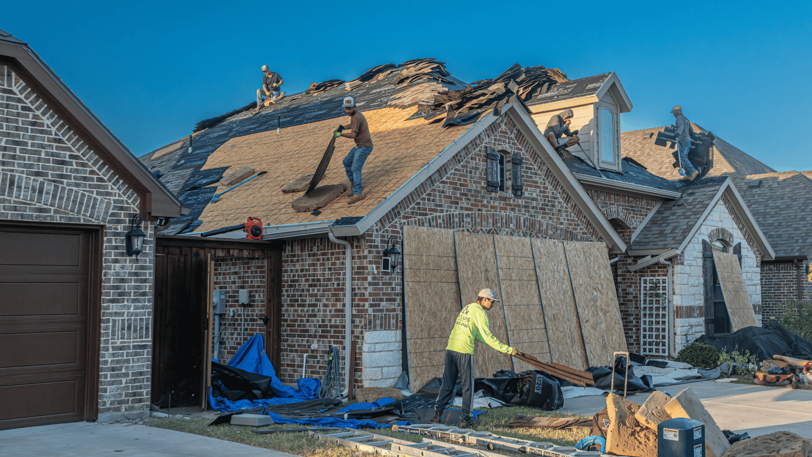 Complete roof replacement