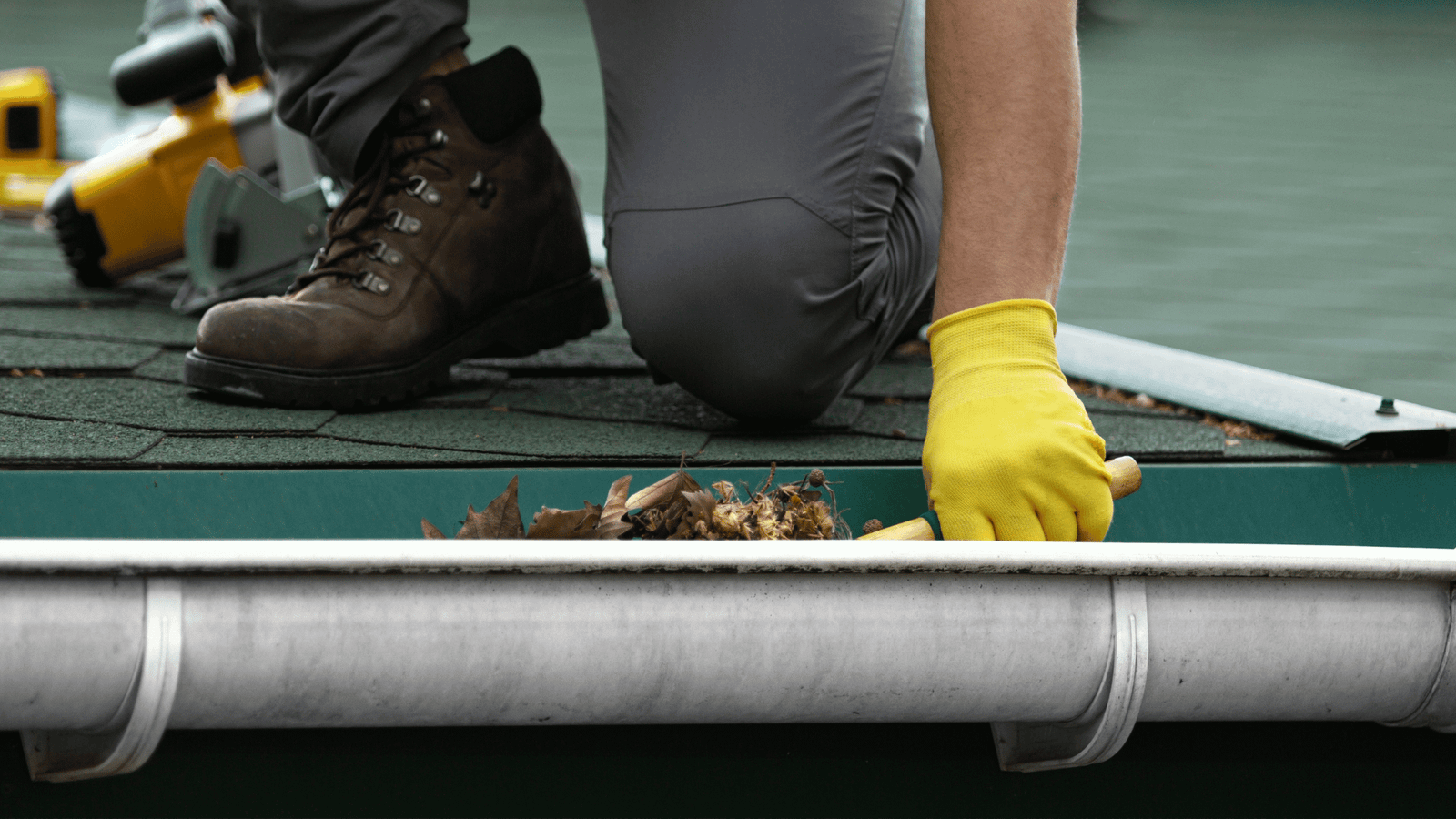 Gutter Cleaning Services by J4 Roofing