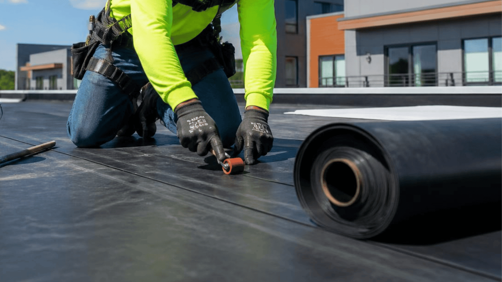 EPDM Roofing Services by J4 Roofing