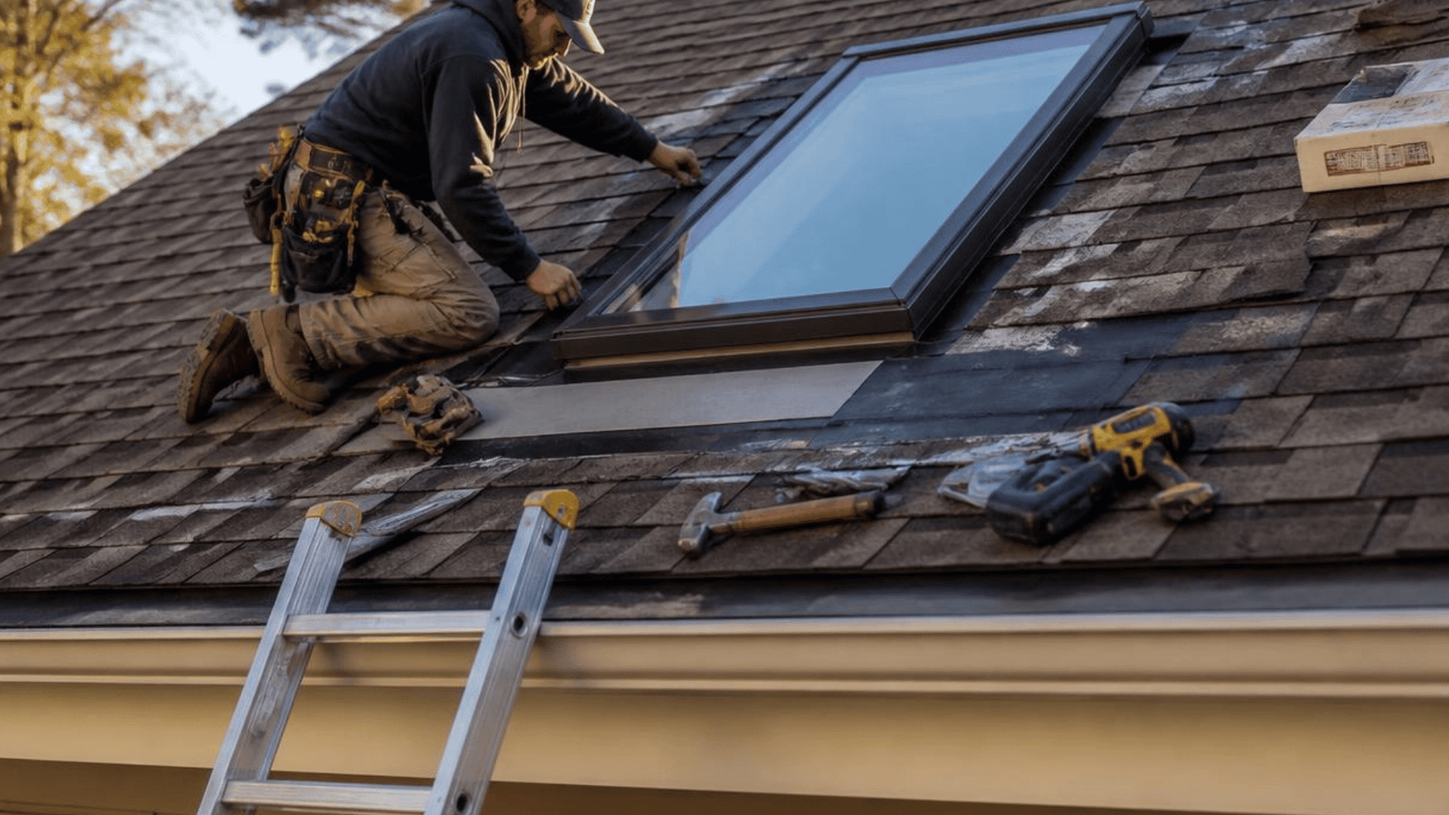 Skylight Repair & Installation Services by J4 Roofing