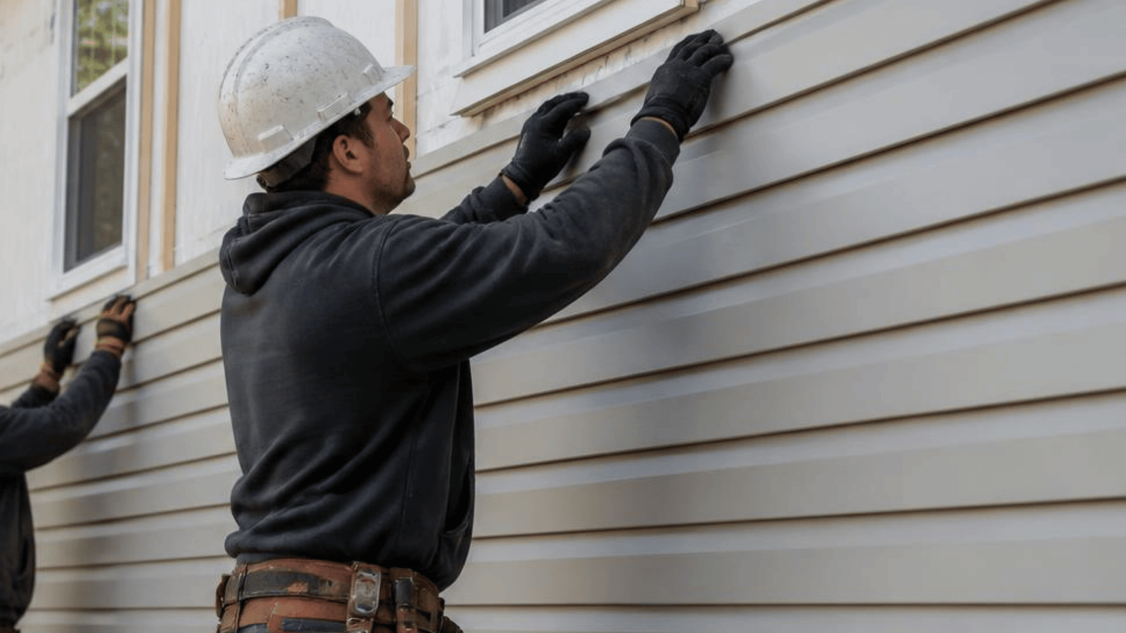 Vinyl Siding Services by J4 Roofing