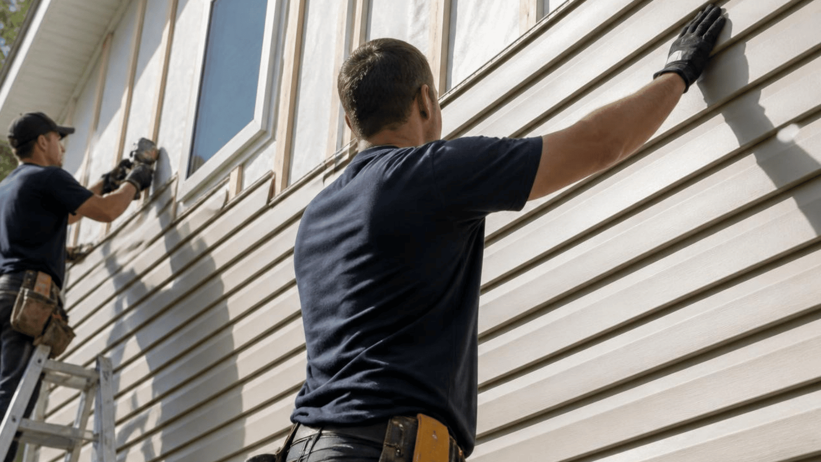 PVC Siding Services by J4 Roofing