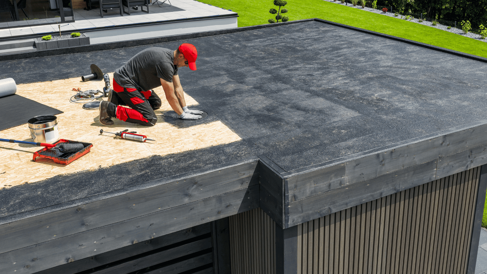 Flat Roof Installation