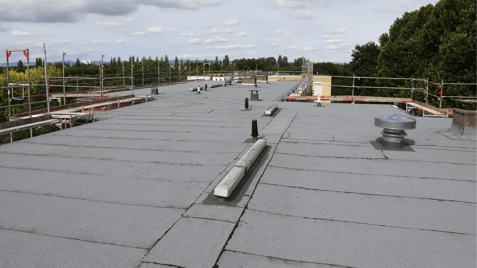 Flat Roof Leak Repair