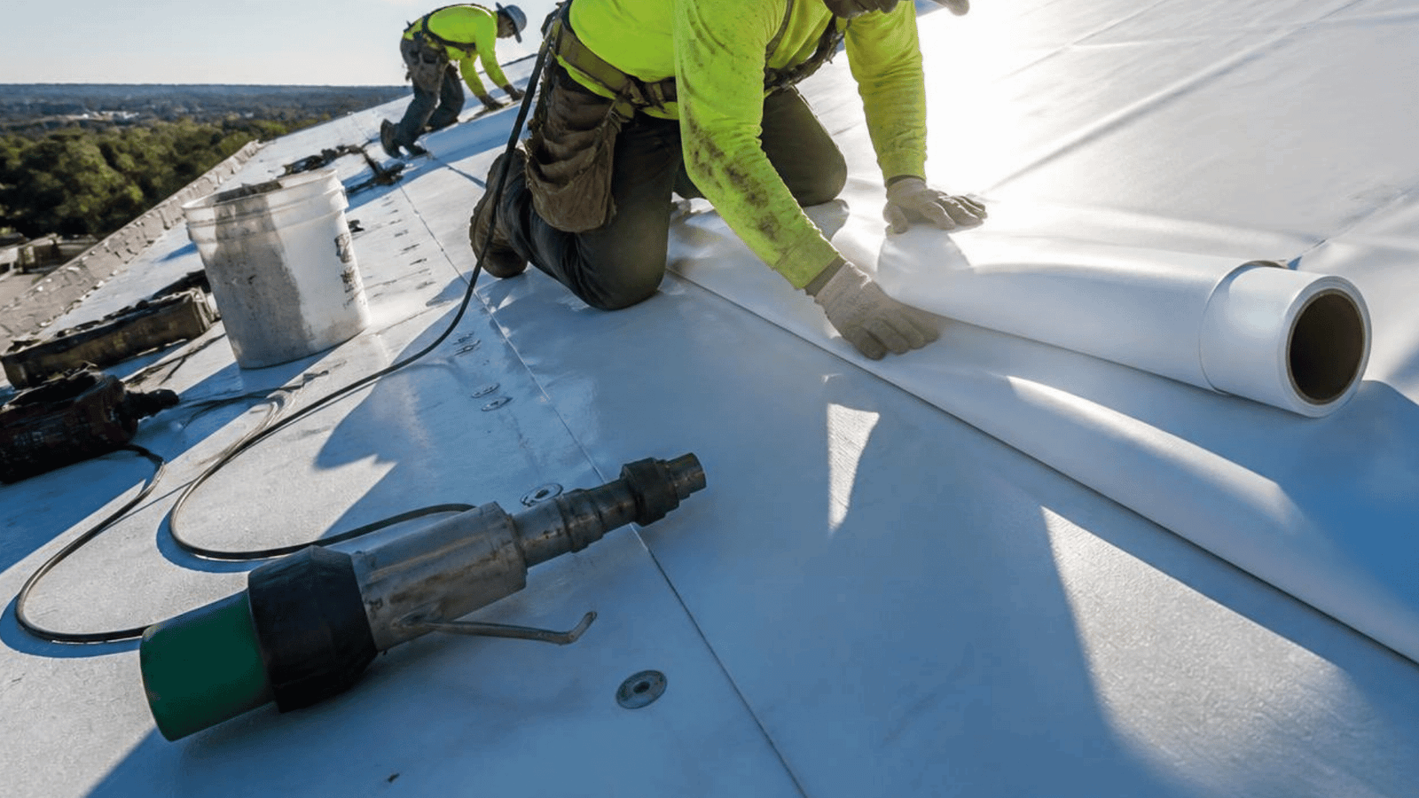 TPO Roof Installation